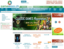 Tablet Screenshot of gamestock.ch